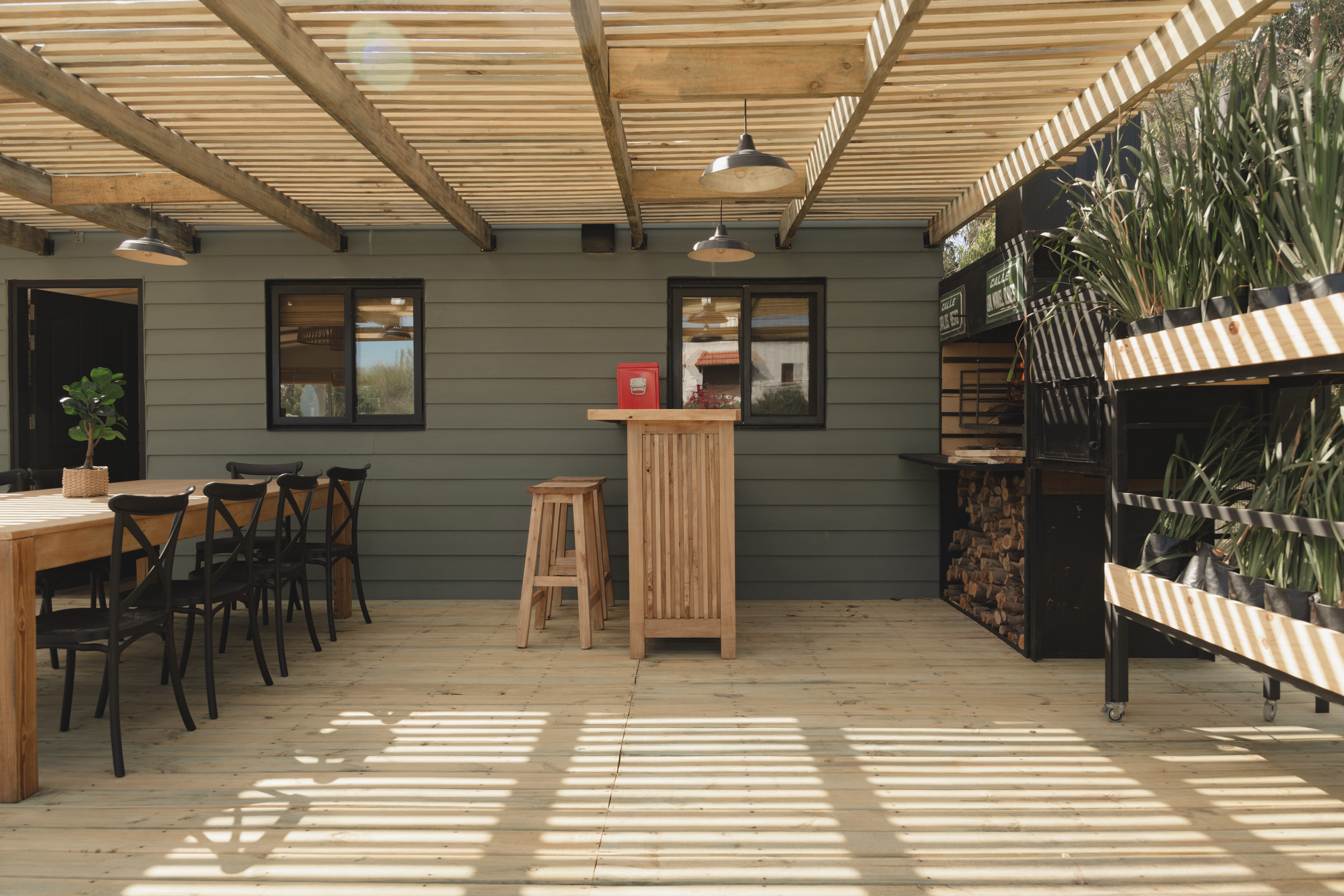 Sillones exteriores de Faro de Solis