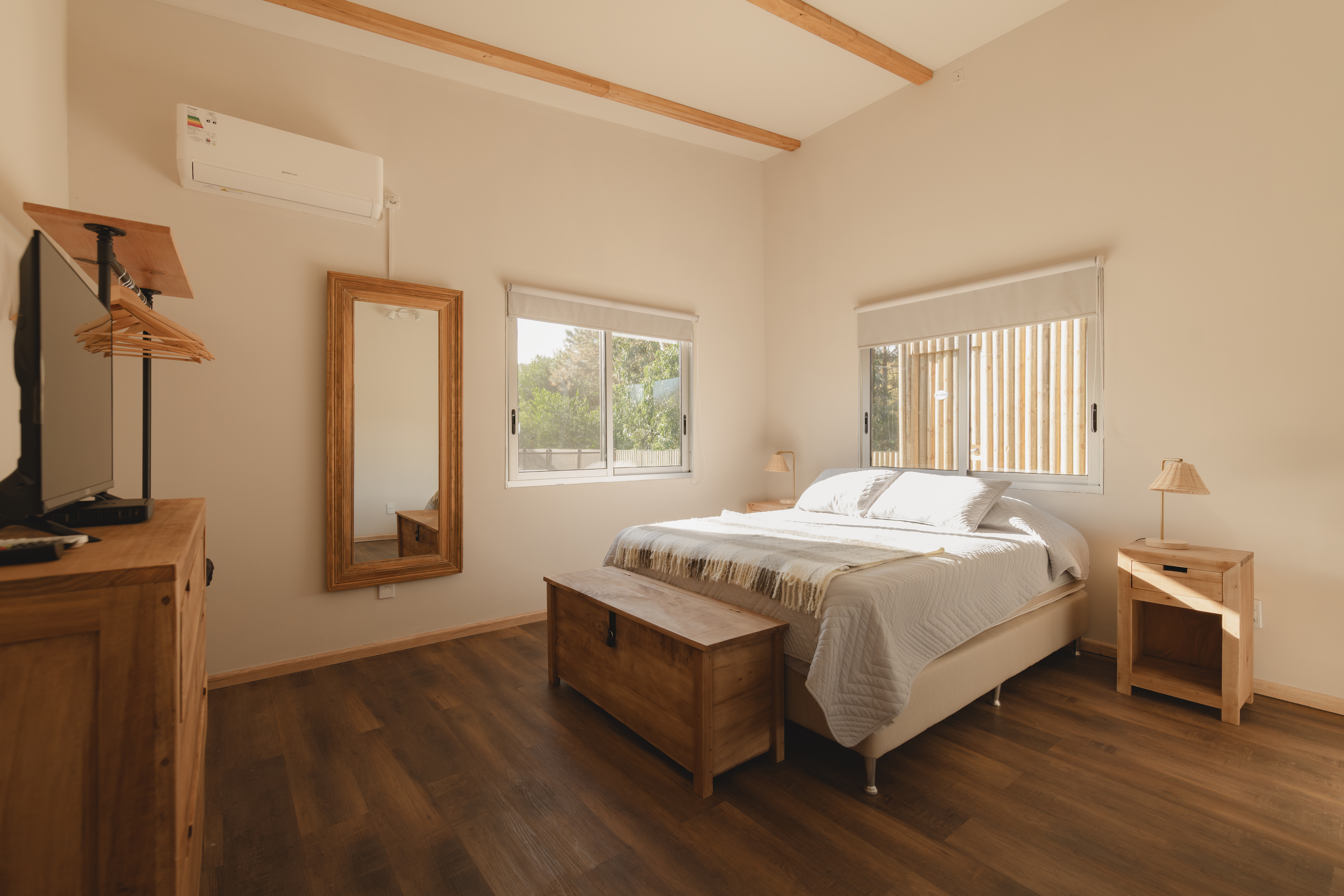 Dormitorio principal de Faro de Solis